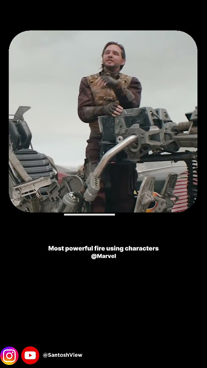 most powerful fire using characters in Marvel.....#Fire