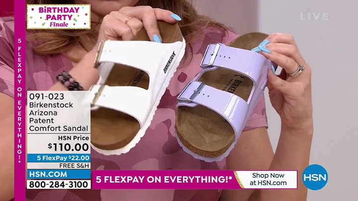 Birkenstock Arizona Patent Comfort Sandal