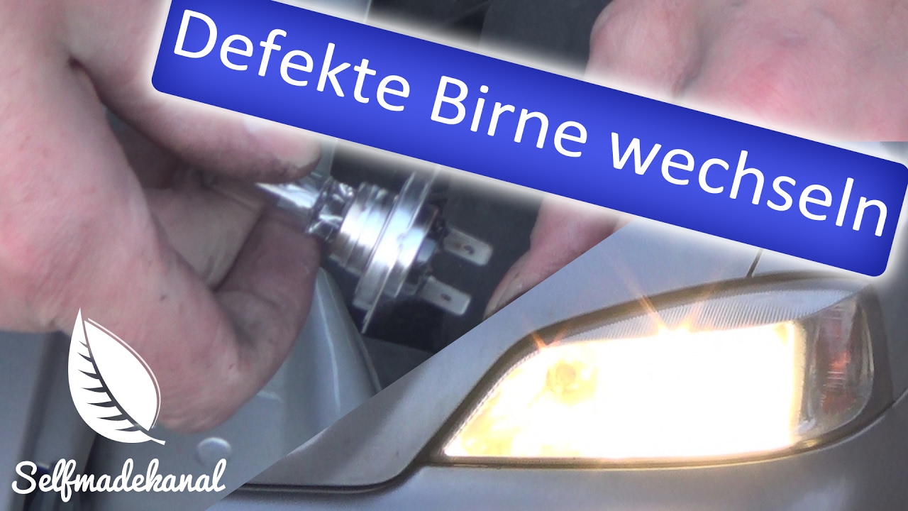 Defekte Gluhbirne Wechseln Am Opel Astra 1 6 16v Youtube