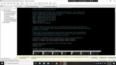 Cara Konfigurasi NTP Server pada debian 10 menggunakan VMWare