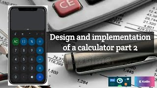 Design and implementation of calculator using jet pack(Part2) |Android Studio |Kotlin screenshot 2