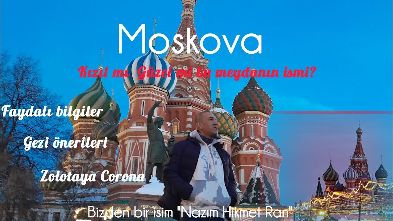 Moskova; Faydalı bilgiler ile gezi rehberi (Para transferi, konaklama, yemek...)