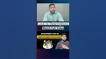 Development Cost of Template Base Application ?  #template_base_application #shorts #ytshorts #short