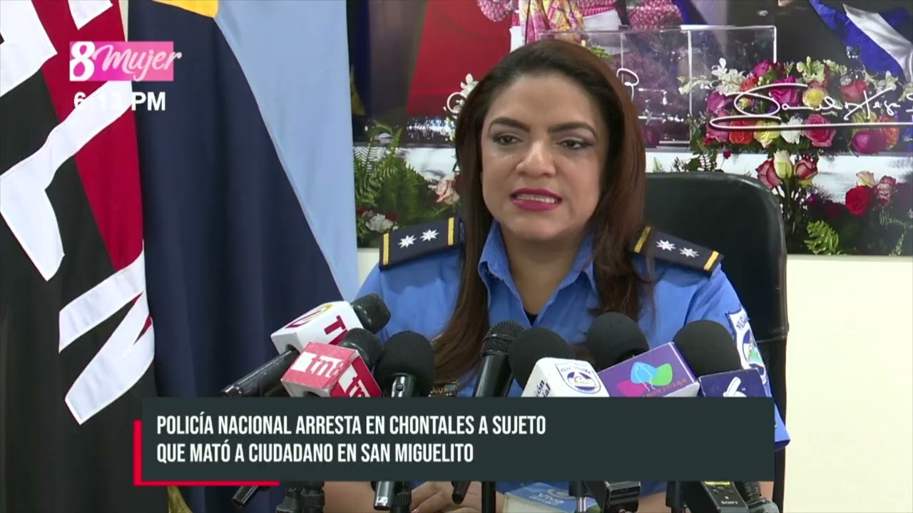 Policía Nacional captura en Chontales a sujeto acusado de homicidio en San Miguelito