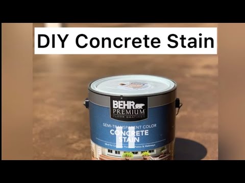 How Much For Landscaper To Concrete Stain?