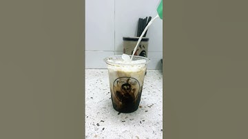 Cà phê sữa tươi 🥰 #cafe #suatuoi #vlog #cafesua #mientay #cantho