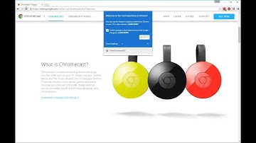 New way to cast using Google Chrome Browser