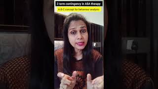 A-B-C concept for behaviour analysis/ ABA Therapy series part 2