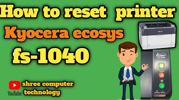 how to reset printer kyocera ecosys fs-1040 kyocera ecosys fs-1040 red light error