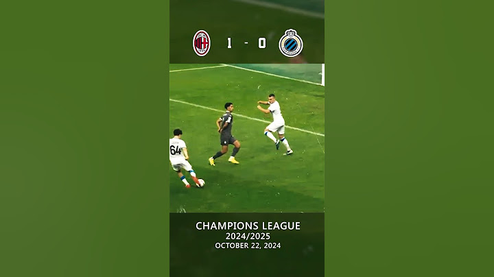 AC Milan vs Club Brugge  3-1