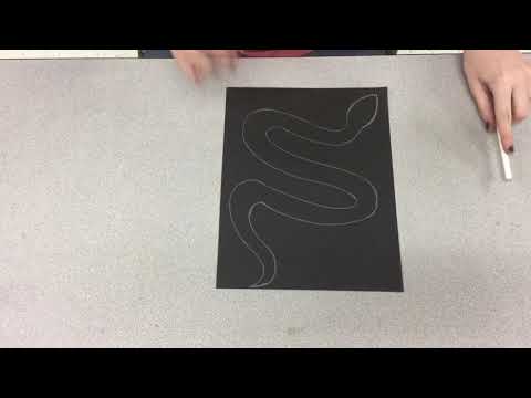Aboriginal Dot Painting Step 1