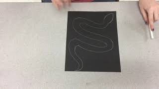 Aboriginal Dot Painting Step 1