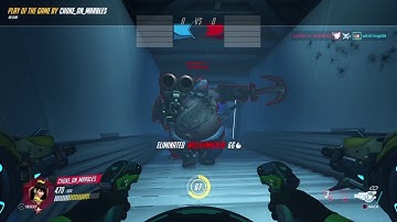 Overwatch 3v3 DVA 3 elims