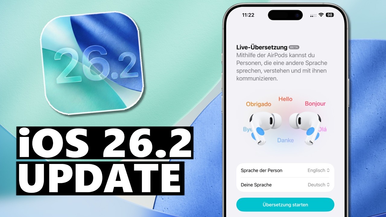Ios 262 Update Ist Da Live Übersetzung Erinnerung Alarm Uvm 