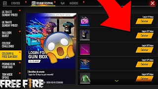CHEGOU TUDO! CAMISAS RARAS DE GRAÇA, INCUBADORA, NOVA LOJA E MAIS NO FREE FIRE!