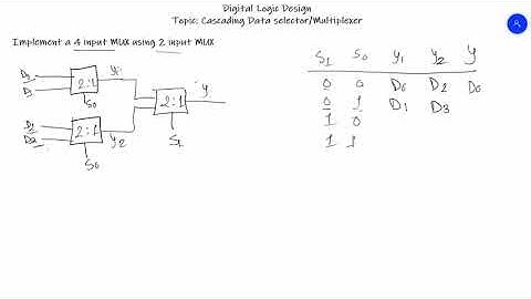 Cascading Multiplexers