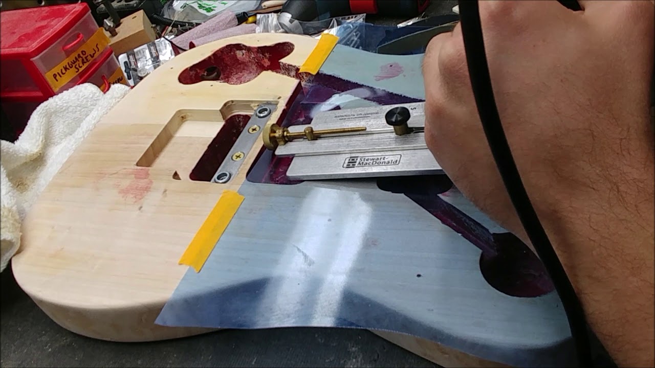 Neck Pocket Leveling with a Dremel YouTube