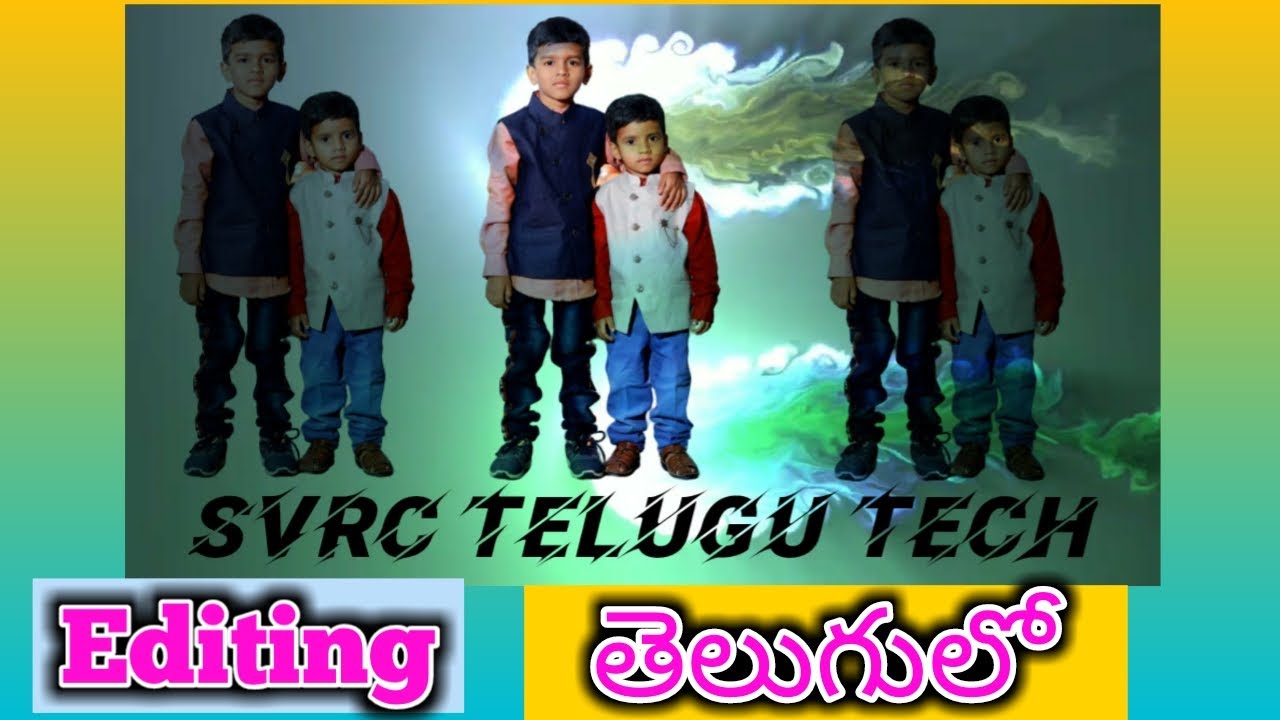 How to make colour smoke effect video editing Telugu ||