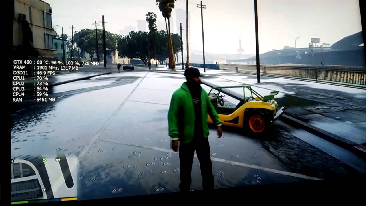 GTA V - GTX 480 - YouTube