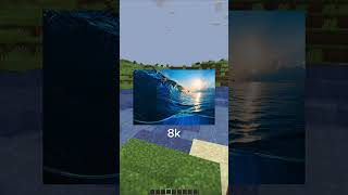144p or 8k Minecraft