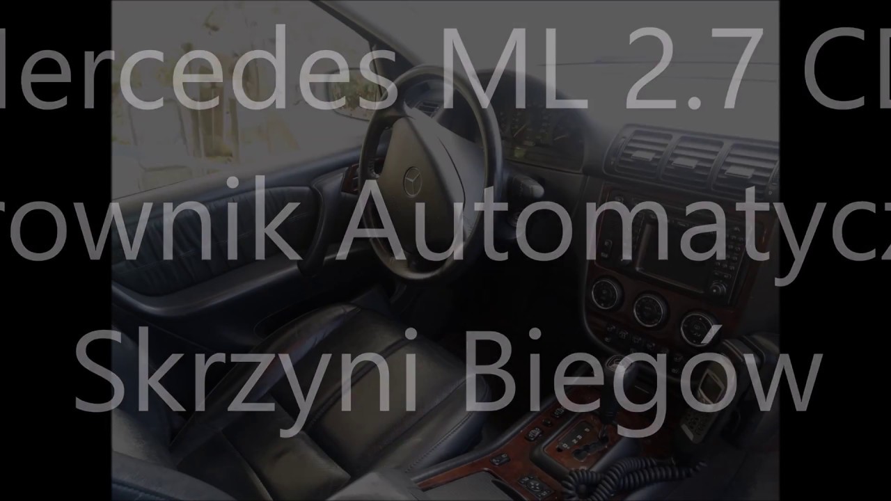 Mercedes ML 2.7CDi Automatyczna Skrzynia Biegów Sterownik