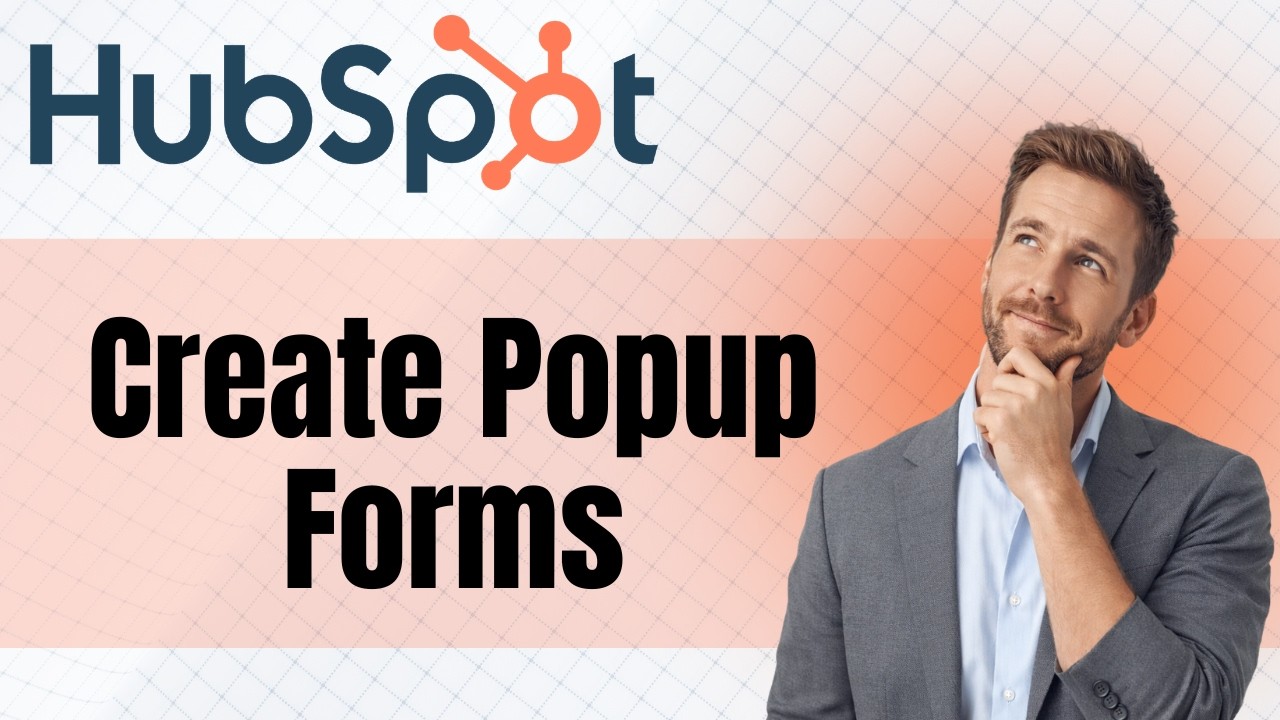 How To Create Pop Up Forms In HubSpot Easy 2026 Guide - YouTube