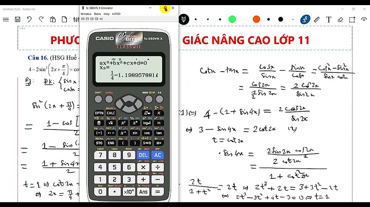 Hướng dẫn hs giải phương trình lượng giác