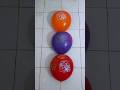 🎉🎉🎉🔥 orange purple red flower balloon popping reverse video asmr #shorts #trending