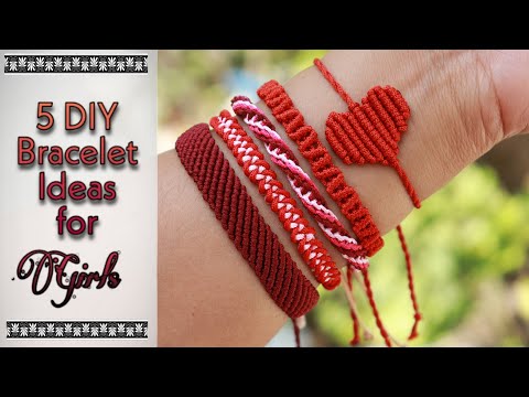 5 Handmade Friendship Bracelets Ideas