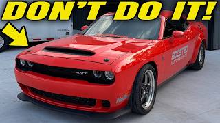 MUST WATCH Before You LOWER Your Dodge Charger Challenger HELLCAT