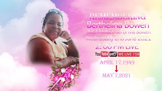 Remembering Berthelina Bowen