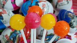 ASMR: Unboxing a Giant Mystery Box Full of Candy 🍬 chocolate rainbow lollipops Satisfying video