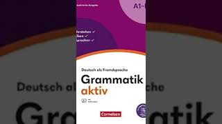 DEUTSCHE GRAMMATIK AKTIV BUCH #shorts