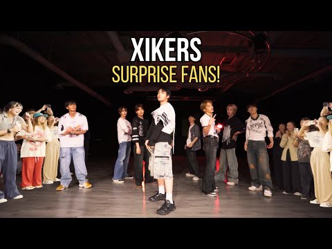 K-Pop Idols Surprise Their Dance Class | xikers