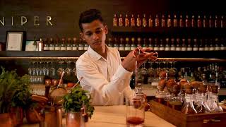 Juneberry - Ginspired cocktail at Juniper Bar India’s first gin bar