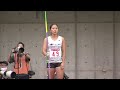 【第104回日本選手権】女子 やり投 決勝1位 ●佐藤 友佳●