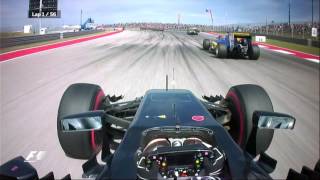 Jenson Button's Amazing First Lap in Austin | F1 is...Being Bold