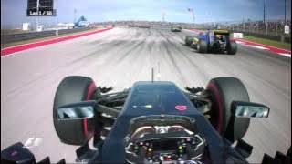 Jenson Button's Amazing First Lap in Austin | F1 is...Being Bold