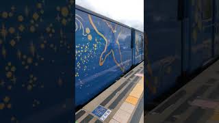 JR東日本  SL銀河　新花巻駅発車