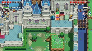 Cadence of Hyrule: co-op Barrier Skip (Balcony Spawn Displacement)