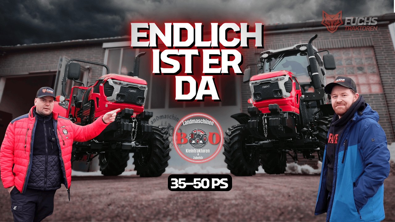 Das ist der neue Fuchs-Traktor… erste Eindrücke