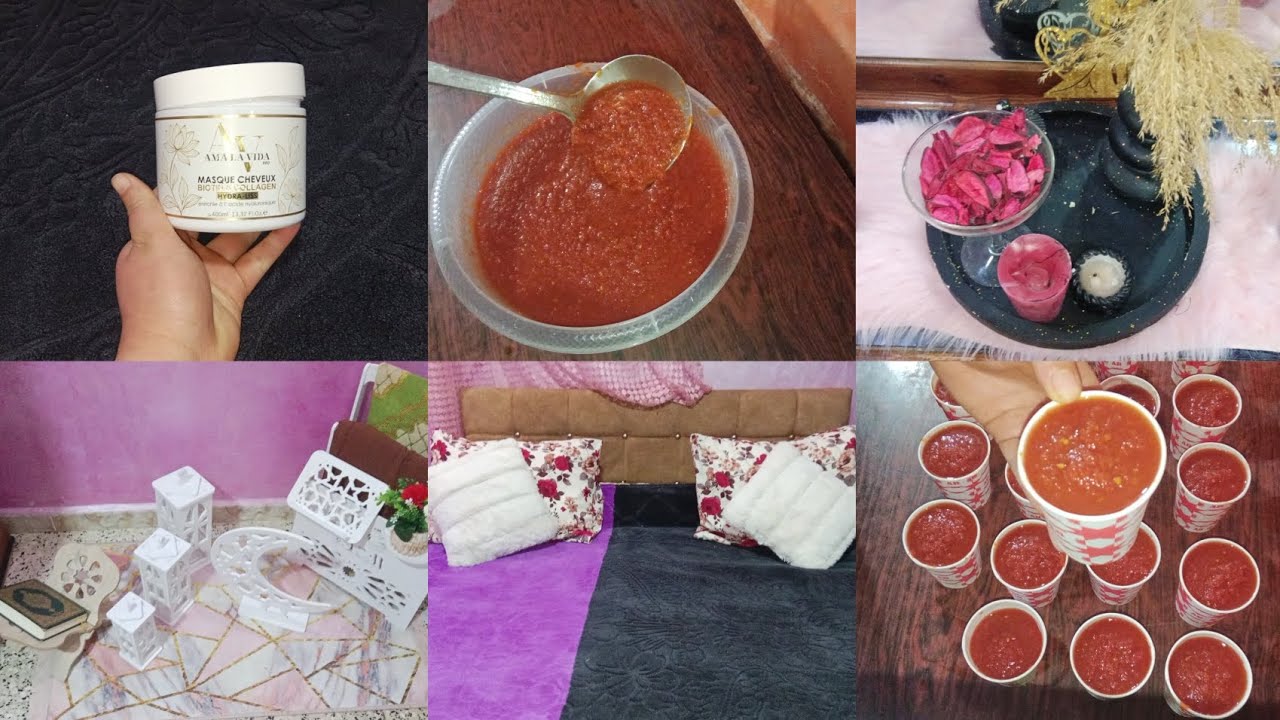 روتين يوم الجمعة تزرزيق 🥰 شاركت معاكم كيفاش نحافضو على الطماطم لمدة عام و ما تخسرش و تفحفيح للغرفة ✅