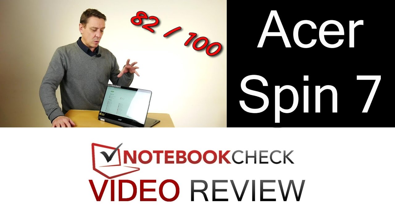 Acer Spin 7 SP714-51 ノートPC本体 14インチ タッチ画面 Acer Spin 7 SP714-51 14-inch Laptop (7th Gen Intel Core i7-7Y75