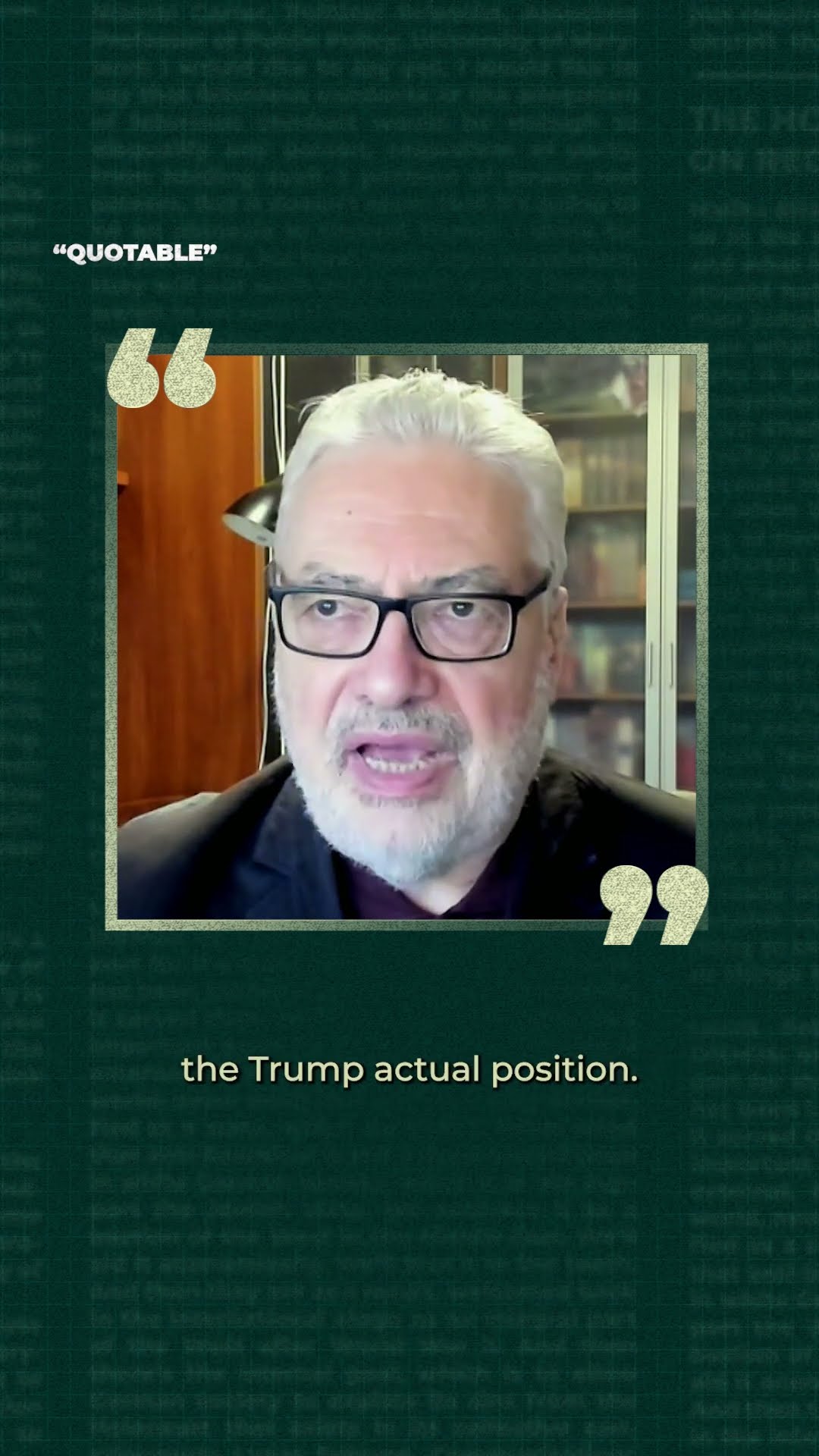 All eyes on what Trump will “put on the table” for Ukraine | Quotable