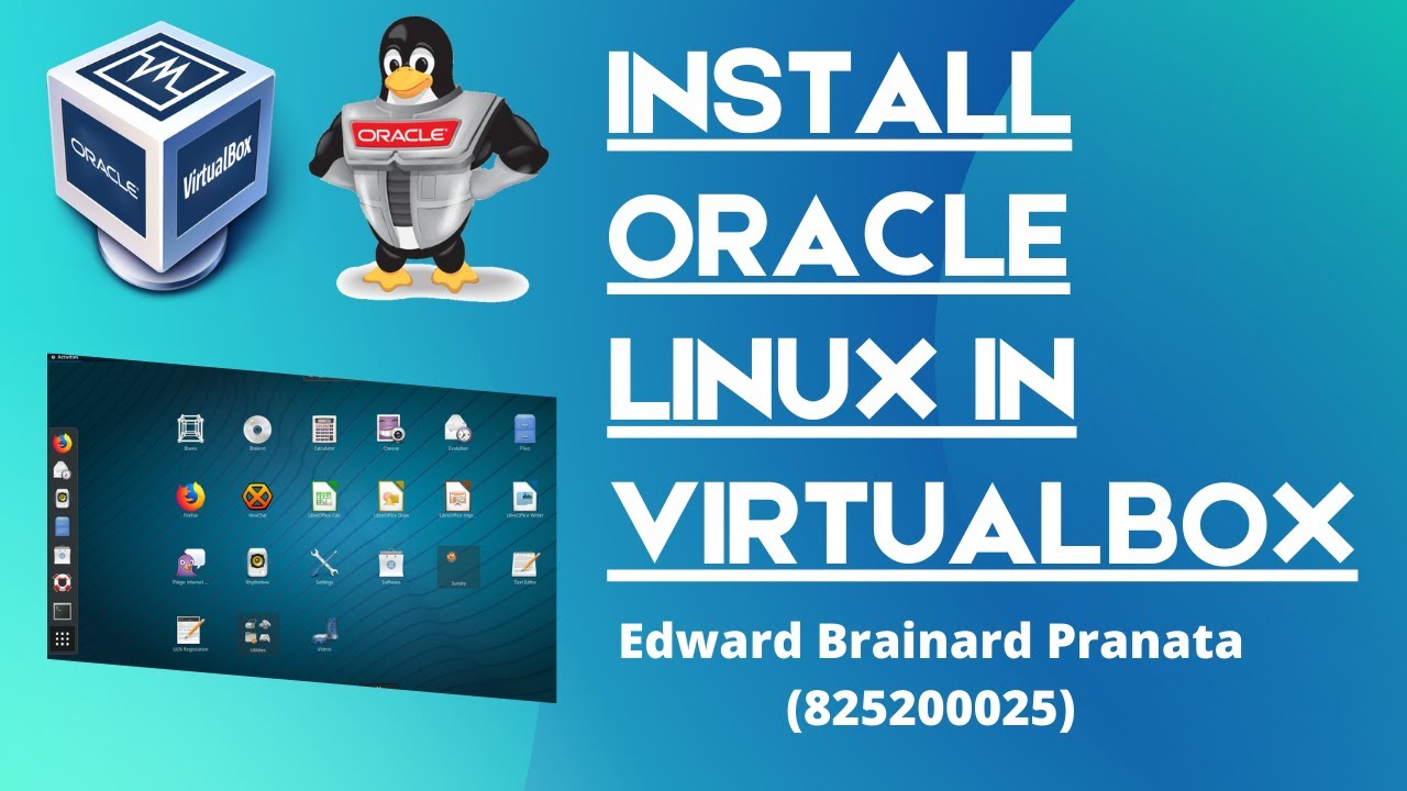 How To Install Oracle Linux In Virtual Box - YouTube