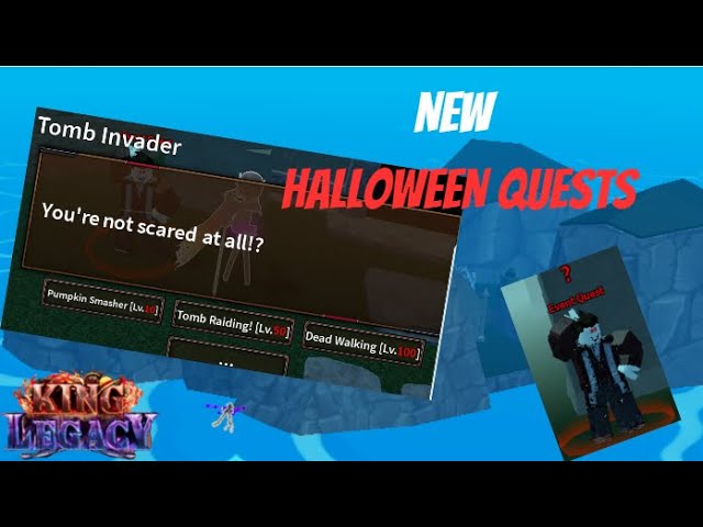 How To Spawn Jack O' Lantern Boss + New Code in King Legacy Update