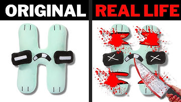 REAL LIFE Alphabet Lore REACTION to FUNNY TIKTOKS || Try Not To Laugh CHALLENGE