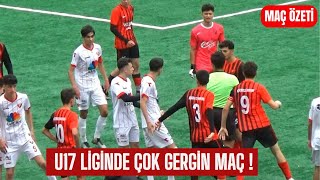 U17 LİGİNDE ÇOK GERGİN MAÇ ! / KÜÇÜKÇEKMECE İDMAN YURDU - SULTANGAZİ U17 MAÇ ÖZETİ