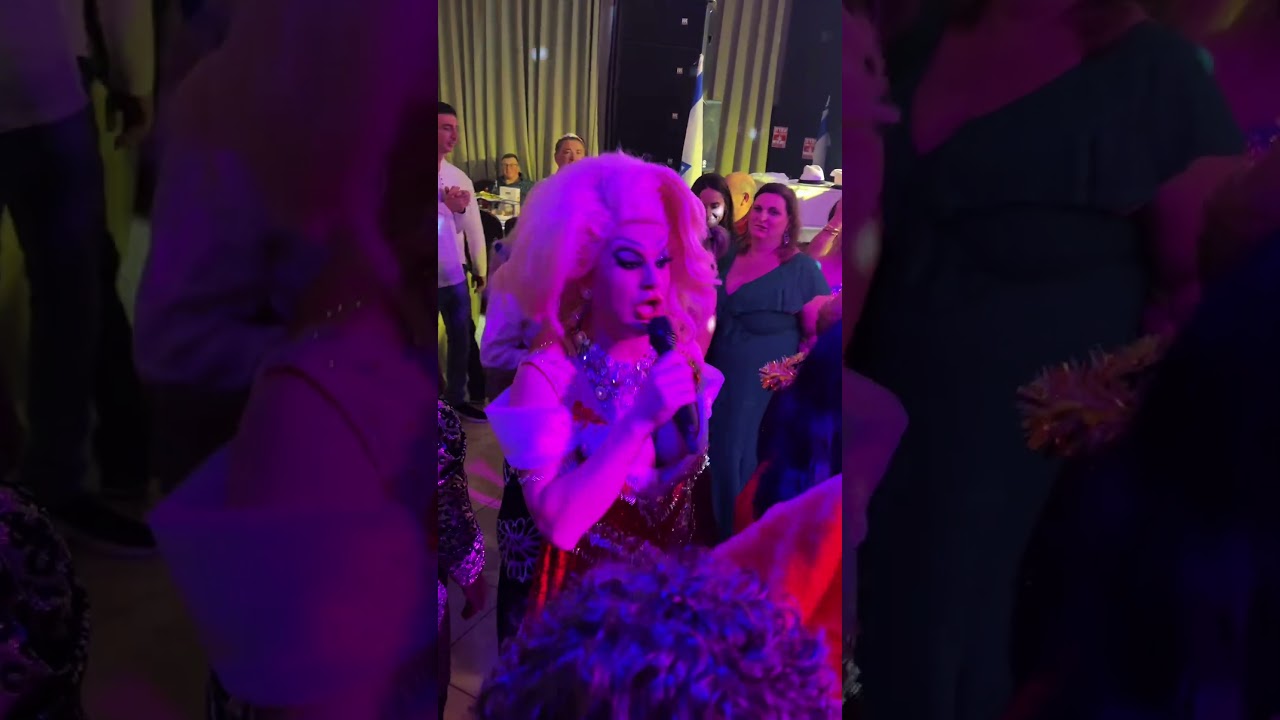 Лалика в ресторане Панорама классик, Израиль. Новый год 2026   #dragqueen #show #israel