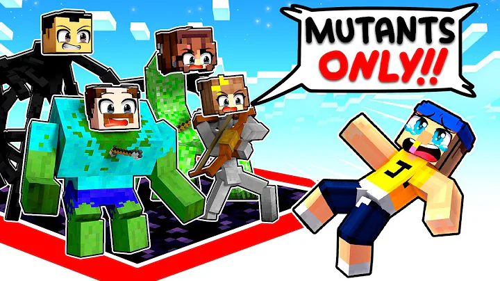 LOCKED on ONE LAVA CHUNK But We’re MUTANT MOBS With CRAZY FAN GIRL!